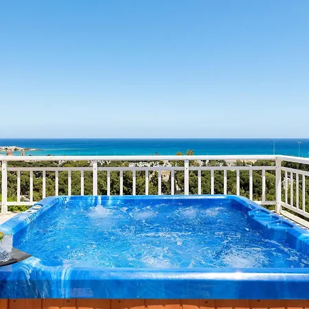 Wunderschoene Mit Meerblick Und Whirlpool עיר רודוס